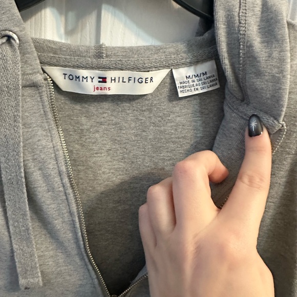 Tommy Hilfiger Jeans Gray Sleeveless Hoodie Dress --Women's Medium - Picture 2 of 5